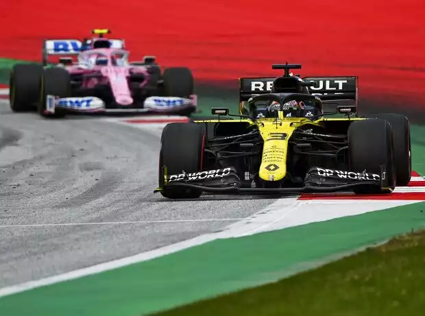 Daniel Ricciardo, Lance Stroll Titel-Bild zur News: Daniel Ricciardo, Lance Stroll