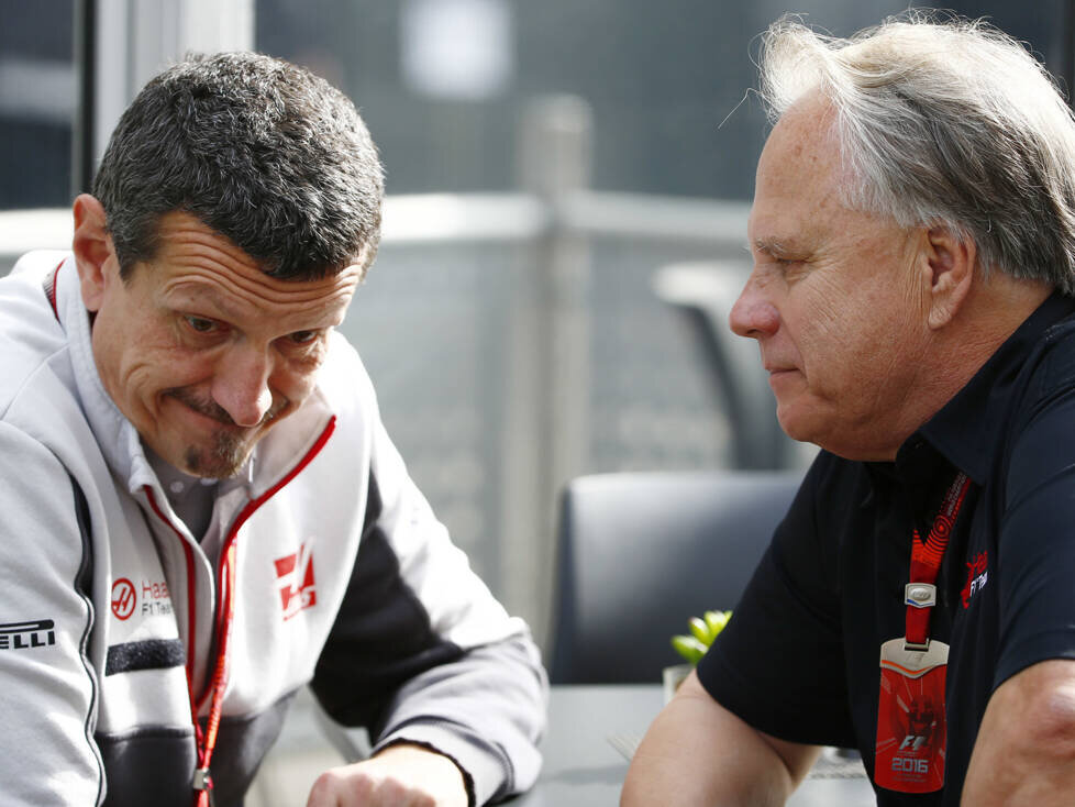 Günther Steiner und Gene Haas