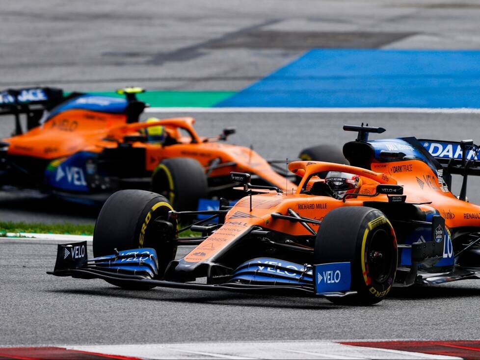 Carlos Sainz, Lando Norris