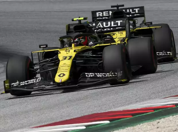 Titel-Bild zur News: Esteban Ocon, Daniel Ricciardo