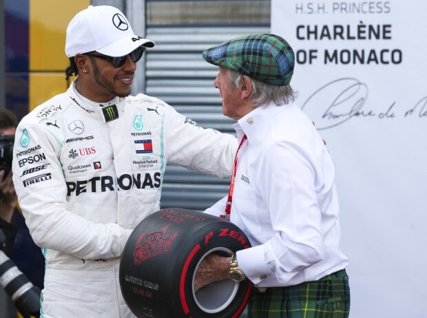 Titel-Bild zur News: Lewis Hamilton, Jackie Stewart