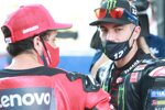 Andrea Dovizioso (Ducati) und Maverick Vinales (Yamaha) 