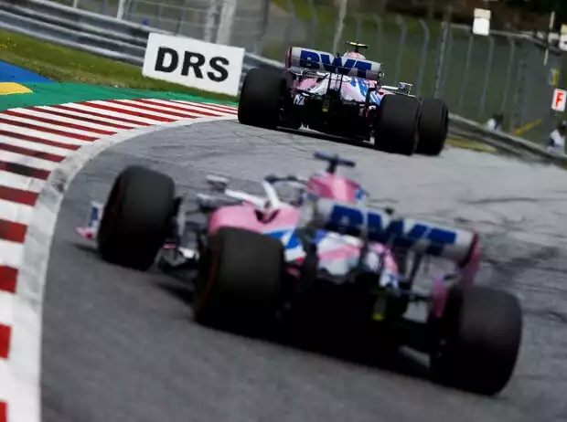Titel-Bild zur News: Lance Stroll, Sergio Perez