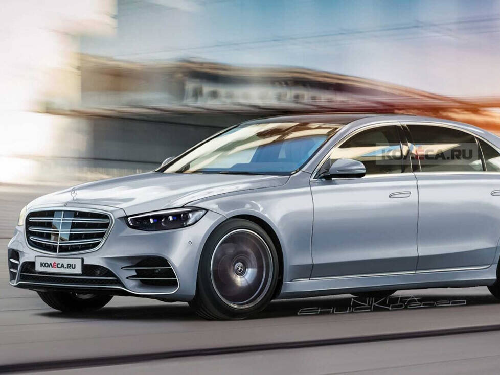 Mercedes S-Klasse 2021 neue Renderings