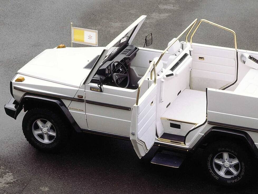 40 Jahre "Papamobil" auf Basis Mercedes G-Klasse