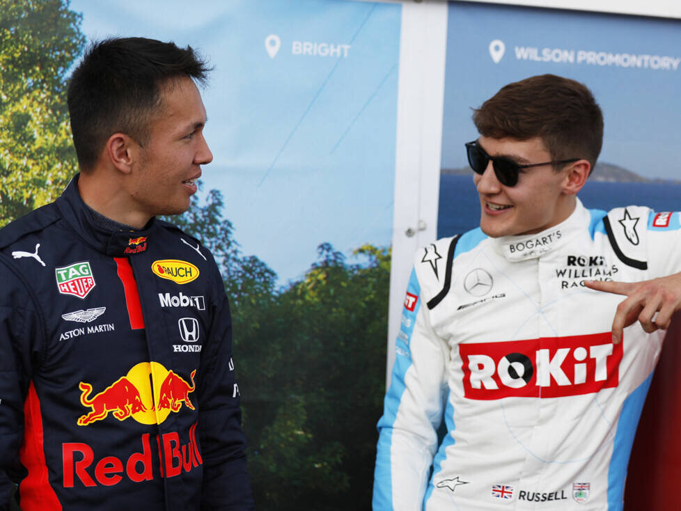 Alexander Albon, George Russell