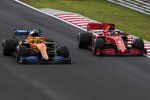 Lando Norris (McLaren) und Sebastian Vettel (Ferrari) 