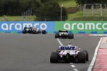 Lewis Hamilton (Mercedes), Valtteri Bottas (Mercedes) und Lance Stroll (Racing Point) 