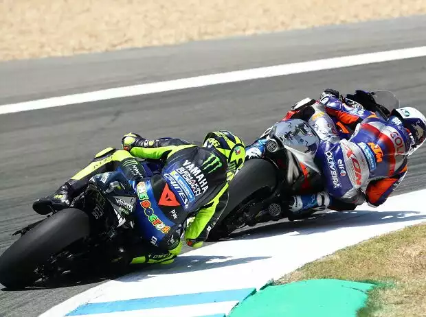 Miguel Oliveira, Valentino Rossi Titel-Bild zur News: Miguel Oliveira, Valentino Rossi