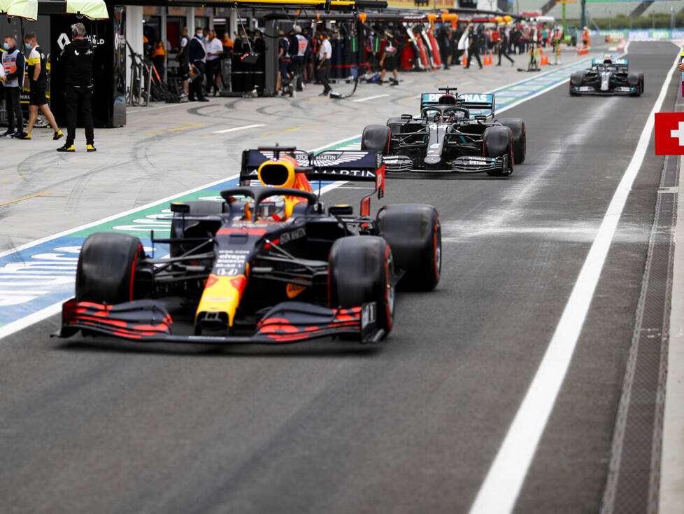 Max Verstappen, Lewis Hamilton, Valtteri Bottas