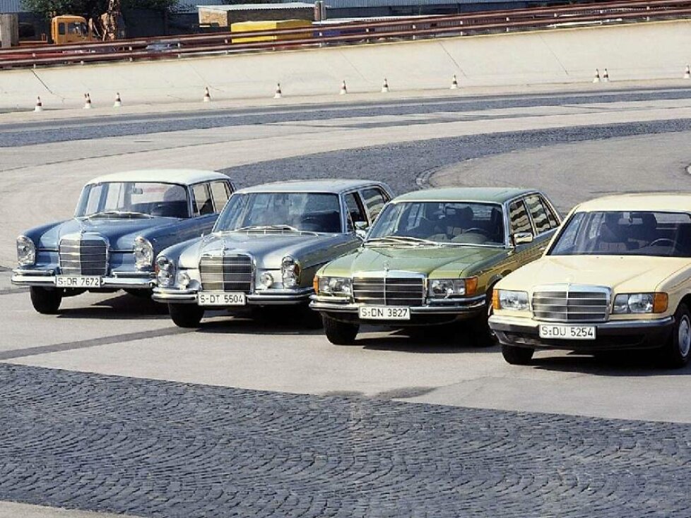 Mercedes S-Klasse: 70 Jahre fortschrittliche Technik im Überblick