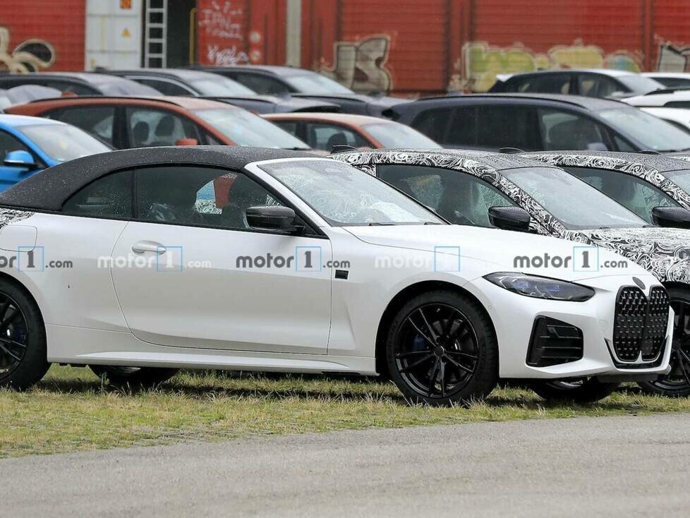 Neues BMW 4er Cabrio (2021) fast ungetarnt erwischt