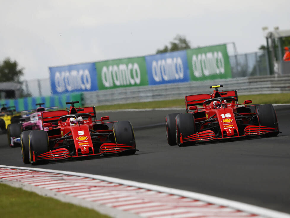 Sebastian Vettel, Charles Leclerc