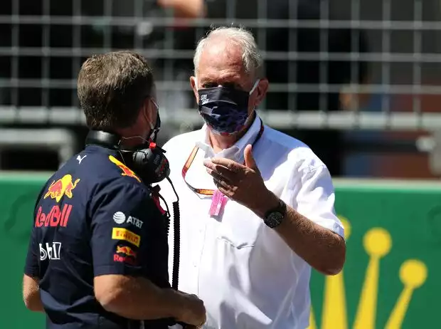 Christian Horner, Helmut Marko Titel-Bild zur News: Christian Horner, Helmut Marko