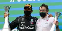Bild zum Inhalt: Hamilton: "Ich dachte, ihr habt gesagt, Verstappen ist ausgeschieden?"