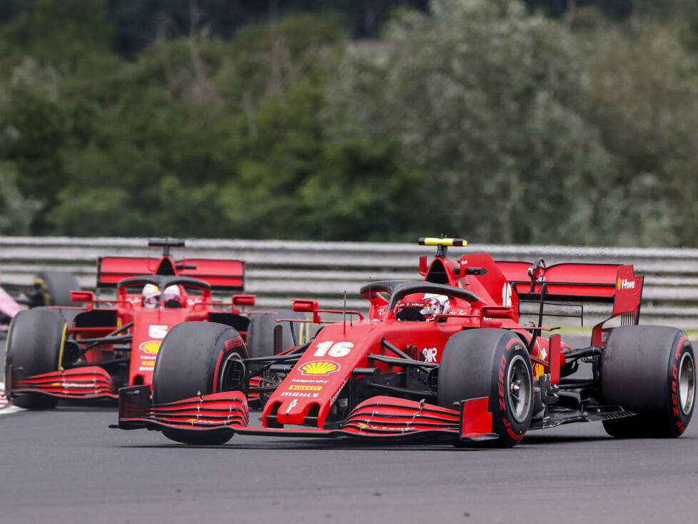 Charles Leclerc, Sebastian Vettel