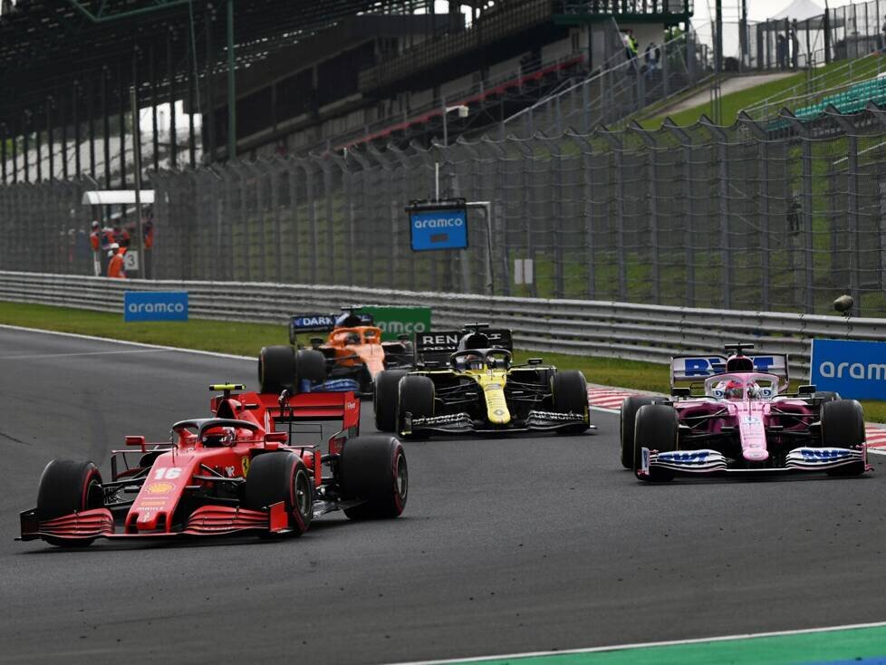 Charles Leclerc, Sergio Perez, Daniel Ricciardo, Carlos Sainz