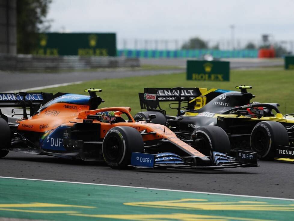 Esteban Ocon, Lando Norris