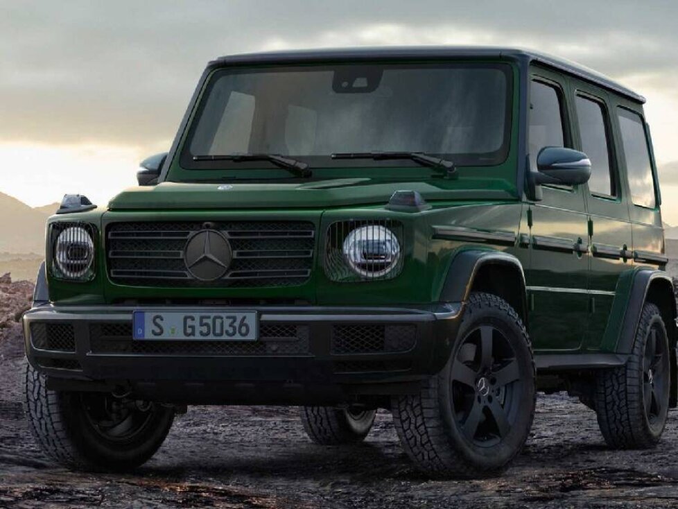 Mercedes G-Klasse-Cockpit (Dezember 2017)