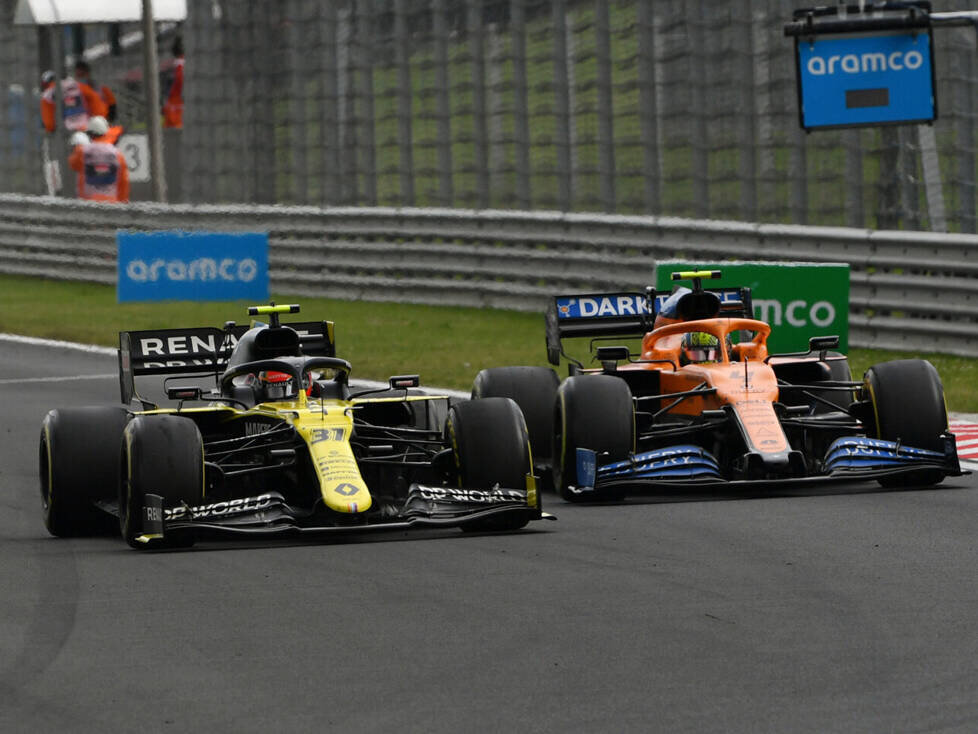 Esteban Ocon, Lando Norris