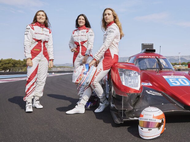 Tatiana Calderon, Katherine Legge, Sophia Flörsch Tatiana Calderon, Katherine Legge, Sophia Flörsch