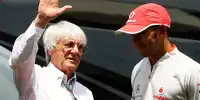 Bild zum Inhalt: Rassismus-Debatte: Ecclestone wendet sich direkt an Hamilton