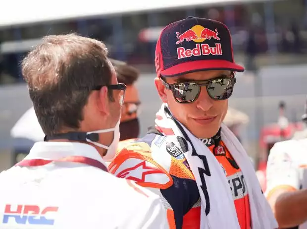 Marc Marquez, Alberto Puig Titel-Bild zur News: Marc Marquez, Alberto Puig