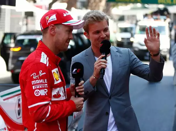 Sebastian Vettel, Nico Rosberg Titel-Bild zur News: Sebastian Vettel, Nico Rosberg
