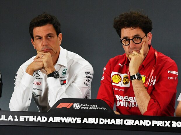Claire Williams, Toto Wolff, Mattia Binotto, Zak Brown, Cyril Abiteboul Claire Williams, Toto Wolff, Mattia Binotto, Zak Brown, Cyril Abiteboul