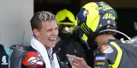 Bild zum Inhalt: Ausgerechnet Jerez: Quartararo erstmals mit Jugendidol Rossi auf dem Podium