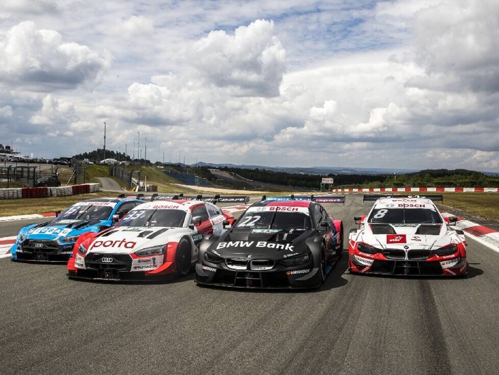 Fabio Scherer, Lucas Auer, Rene Rast, Robert Kubica