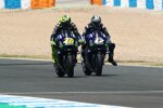 Valentino Rossi und Maverick Vinales 