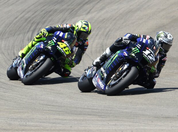 Maverick Vinales, Valentino Rossi