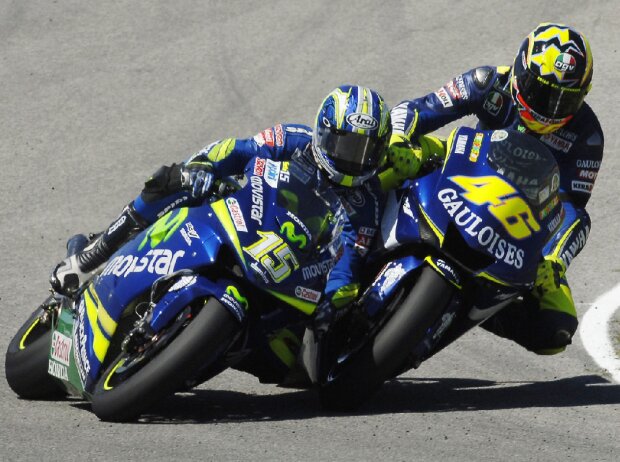 Sete Gibernau, Valentino Rossi