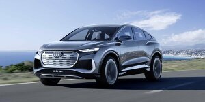 Audi Q4 Sportback e-tron Concept: Seriennaher Ausblick auf 2021
