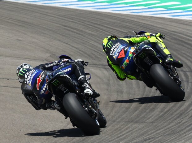 Maverick Vinales, Valentino Rossi