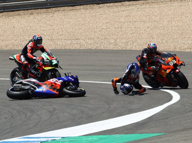 Miguel Oliveira, Brad Binder Miguel Oliveira, Brad Binder