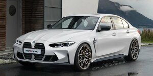 BMW M3 G80 (2021): Präzises Rendering nach neuen Erlkönigbildern