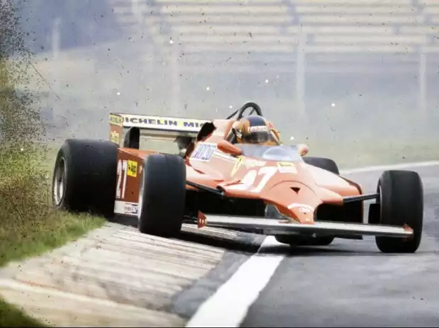 Gilles Villeneuve, Ferrari, 1981 Titel-Bild zur News: Gilles Villeneuve, Ferrari, 1981