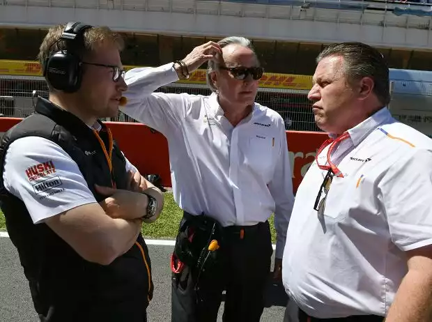 Titel-Bild zur News: Karim Ojjeh, Zak Brown