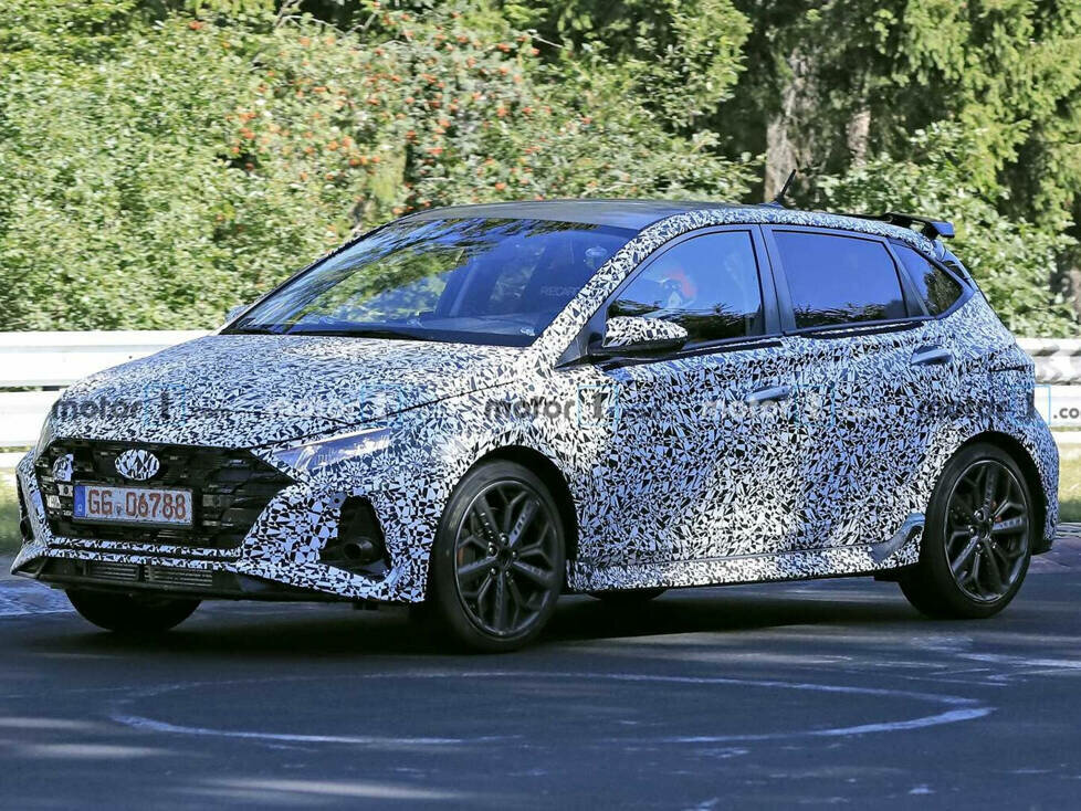 Hyundai i20 N Spy Fotos