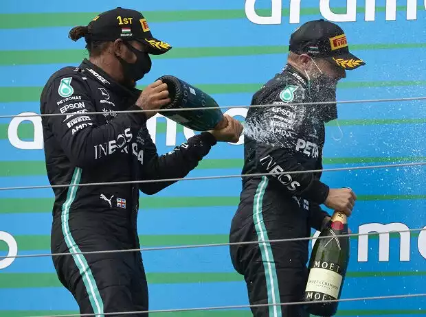 Lewis Hamilton, Valtteri Bottas Titel-Bild zur News: Lewis Hamilton, Valtteri Bottas
