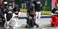 Nicholas Latifi, George Russell, Lewis Hamilton, Kimi Räikkönen, Sebastian Vettel