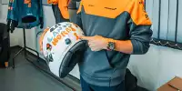 Formel-1-Helm von Lando Norris