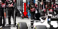 Romain Grosjean, Haas-Mechaniker