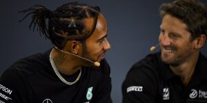 Hamilton froh über Aussprache mit Grosjean: "Wir Fahrer sind vereint"