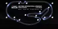 Daytona-Rundkurs mit NASCAR-Schikane