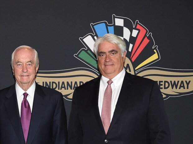 Roger Penske, Mark Miles Roger Penske, Mark Miles