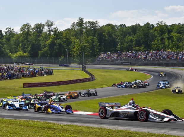 Titel-Bild zur News: Start zum Honda Indy 200 in Mid-Ohio 2019