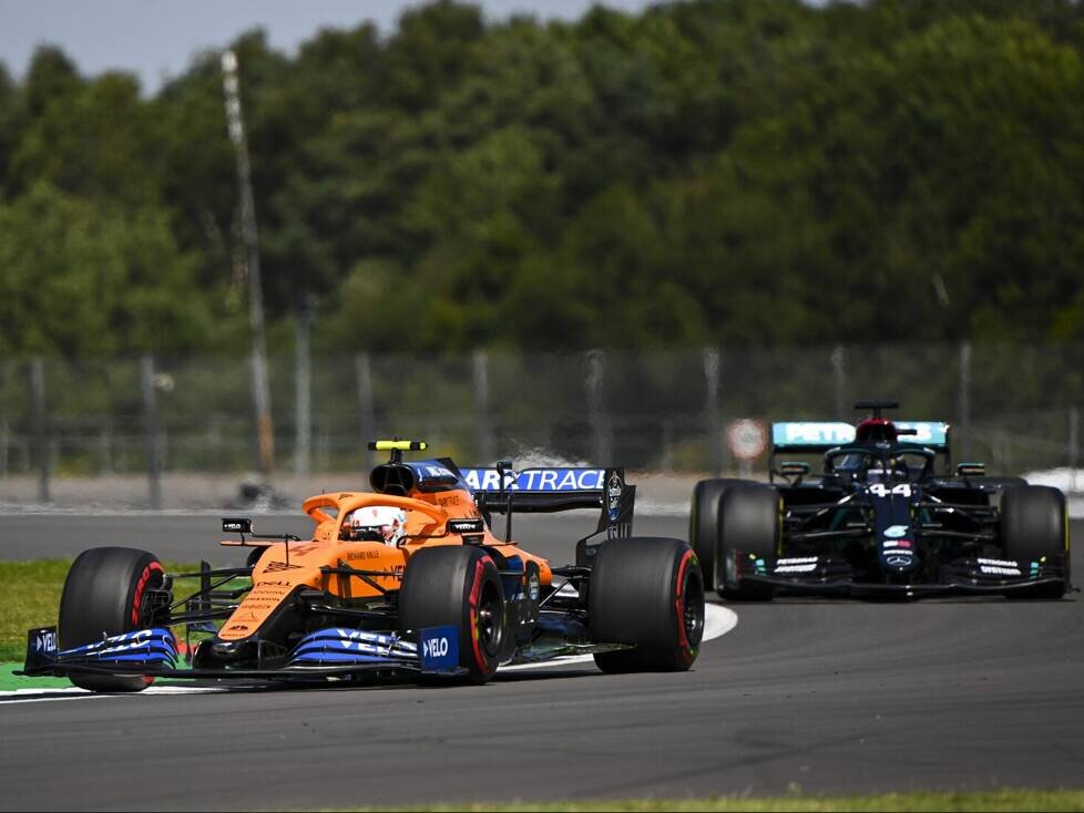 Lando Norris, Lewis Hamilton